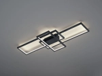 Lampa Sufitowa Trio 652610342 Thiago LED 36W RGBW czarna pilot i aplikacja WiZ