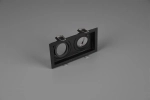 Lampa sufitowa podtynkowa punktowa regulowana Trio 651600232 Kenai 2xGU10 czarny