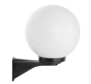 Zewnętrzny kinkiet lampa ścienna szklana kula SU-MA K 3012/1/KD 250 Kule E27 IP43