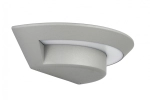 Srebrna zewnętrzna lampa ścienna kinkiet elewacyjny SU-MA 1880S Ufo LED 7W 4100K IP54
