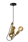 Lampa wisząca małpa na kablu trzymająca żarówkę Lucide 10402/01/30 Extravaganza Chimp E27 18cm x 185cm