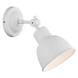 Lampa ścienna kinkiet regulowany Argon 3182 Eufrat E27 biały