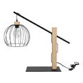 Lampy biurkowe drewniane